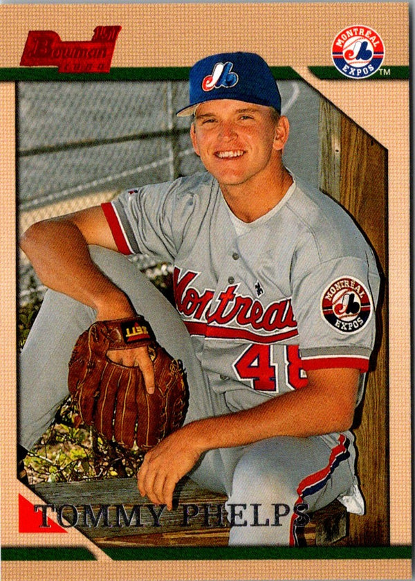 1996 Bowman Tommy Phelps #339 Rookie