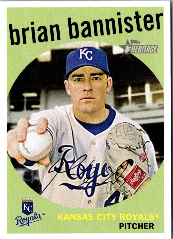 2008 Topps Heritage Brian Bannister #152