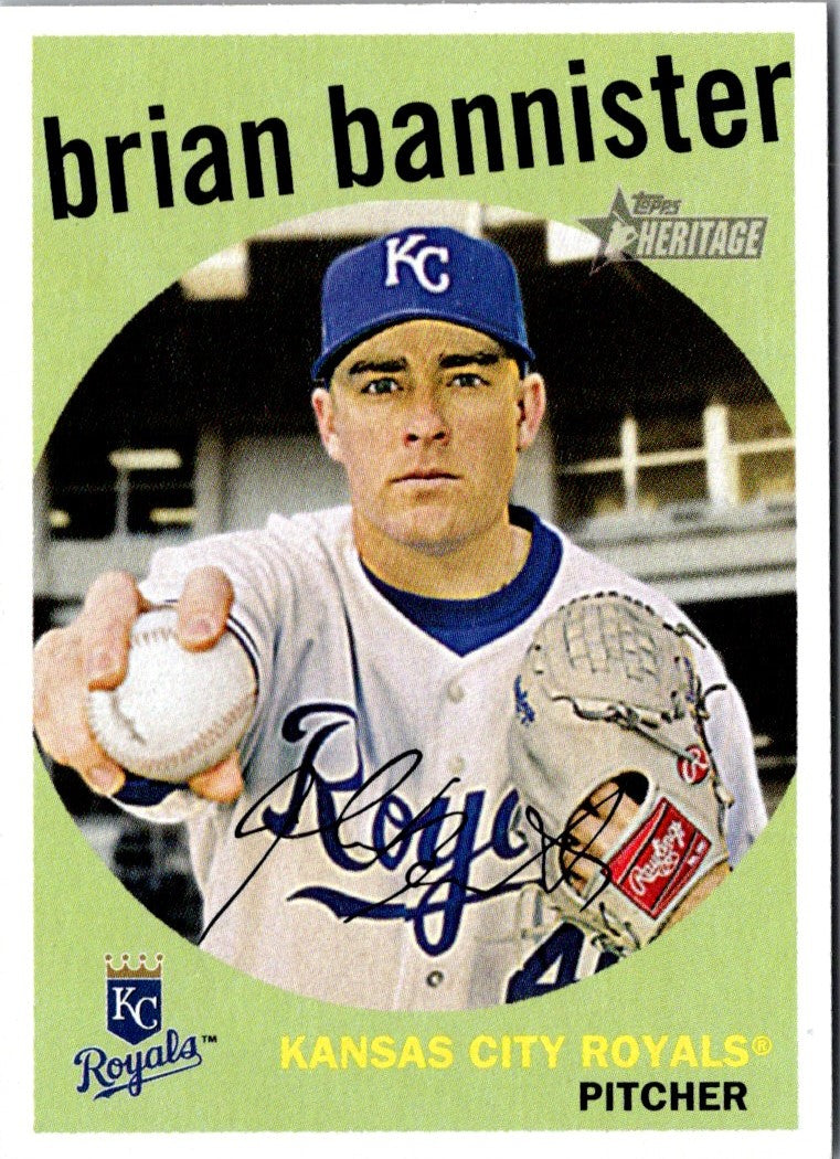 2008 Topps Heritage Brian Bannister