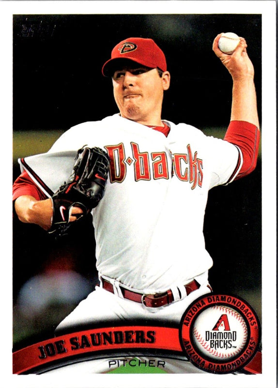 2011 Topps Joe Saunders #453