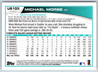 2013 Topps Update Michael Morse #US103