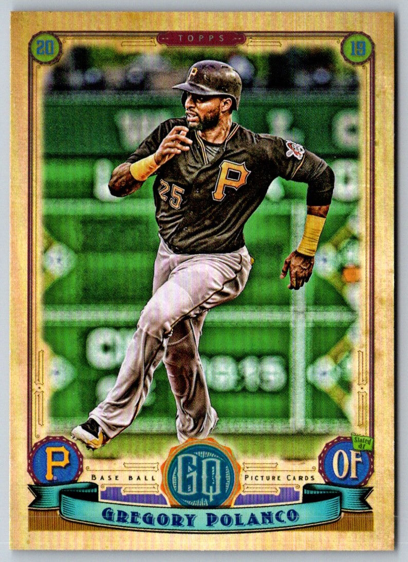 2018 Bowman Platinum Gregory Polanco