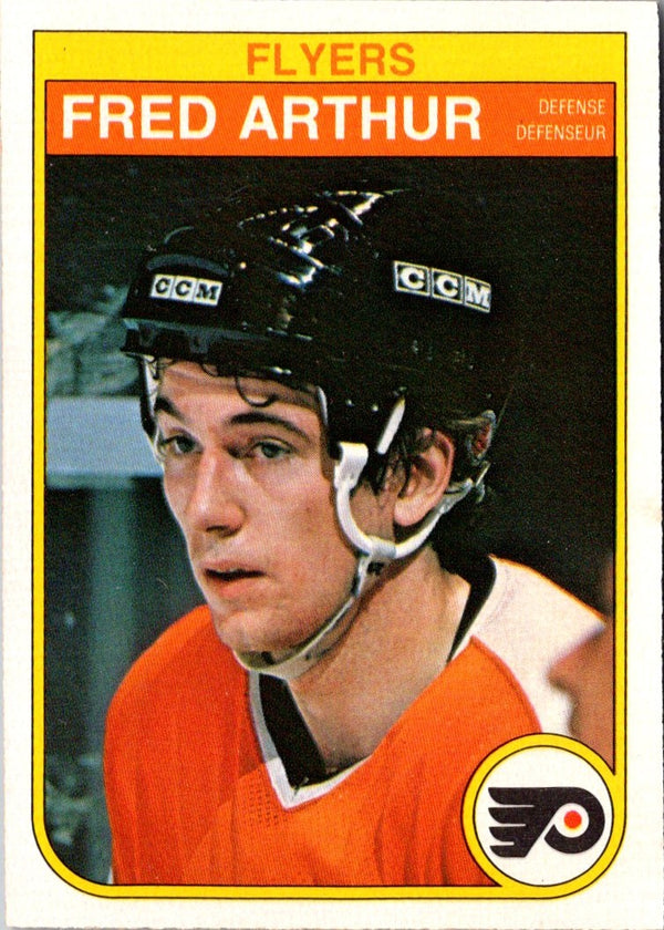 1982 O-Pee-Chee Fred Arthur #245 Rookie