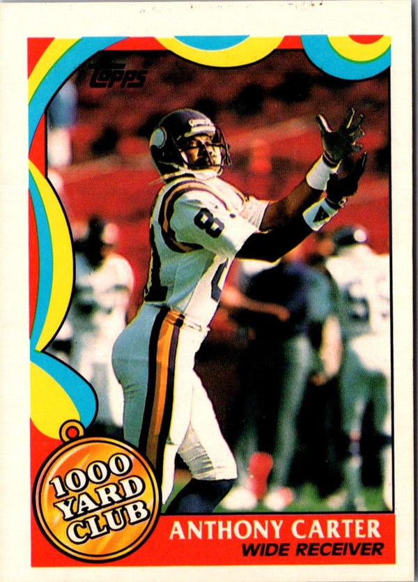 1989 Topps 1000 Yard Club Anthony Carter #7