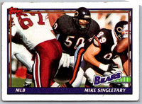 1991 Topps Football Mike Singletary #176