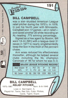 1989 Pacific Legends II Bill Campbell #191