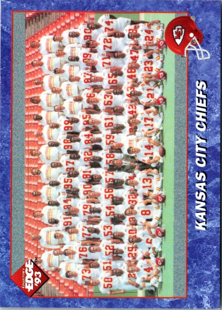 1988 Panini Kansas City Chiefs Action