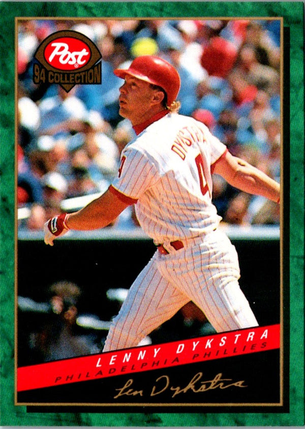 1994 Post Cereal Lenny Dykstra #20