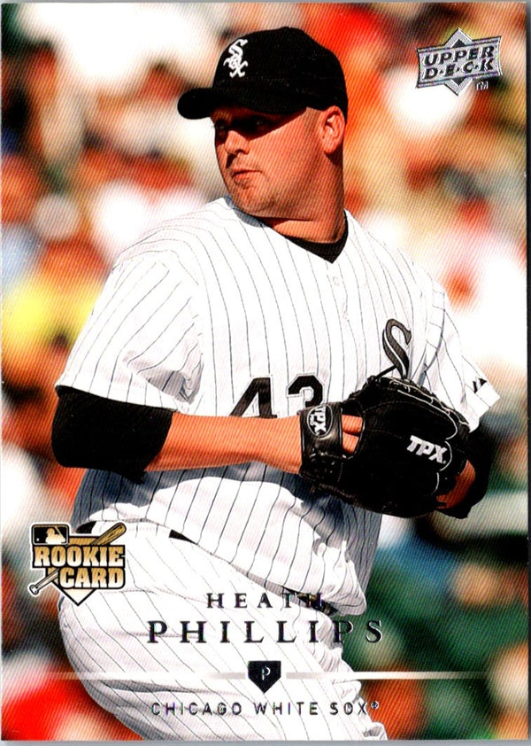 2008 Upper Deck Heath Phillips #338 Rookie