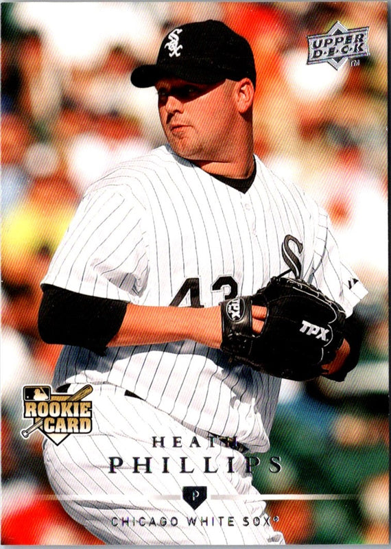 2008 Upper Deck Heath Phillips #338 Rookie