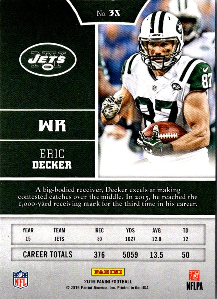 2016 Panini Eric Decker