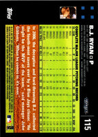 2007 Topps B.J. Ryan #115