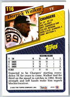 1993 Topps Derrick Walker #116