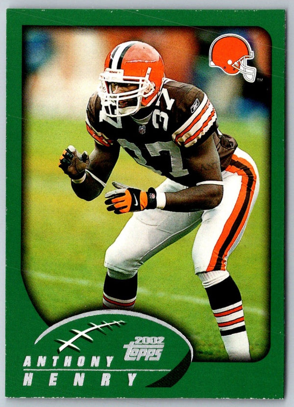 2002 Topps Anthony Henry #107