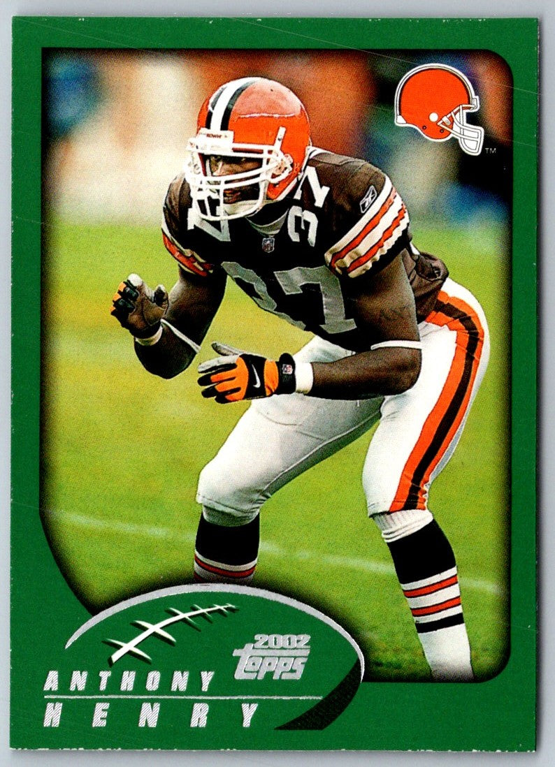 2002 Topps Anthony Henry