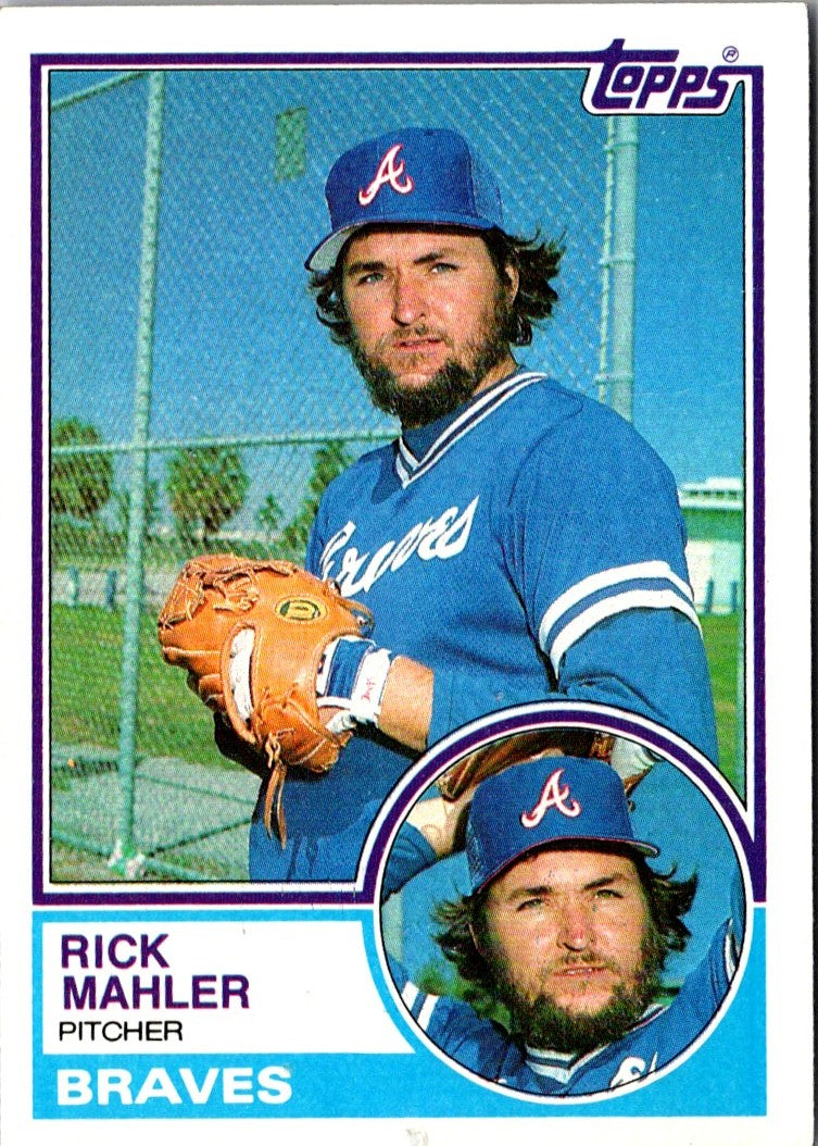 1983 Topps Rick Mahler