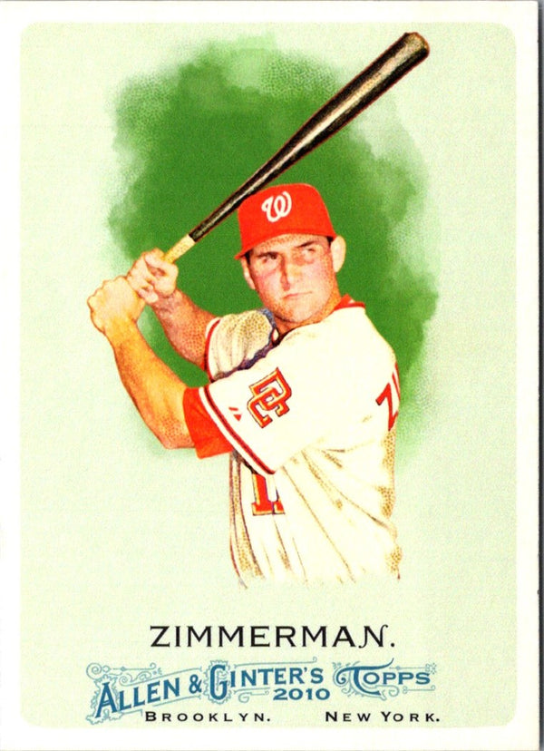 2010 Topps Allen & Ginter Ryan Zimmerman #137