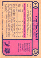 1982 O-Pee-Chee Ron Flockhart #249 Rookie