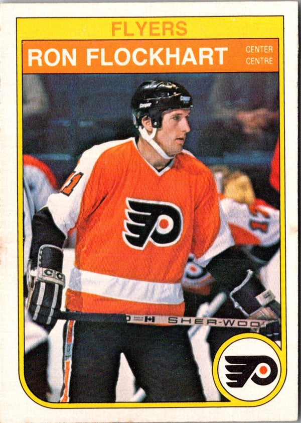 1982 O-Pee-Chee Ron Flockhart #249 Rookie