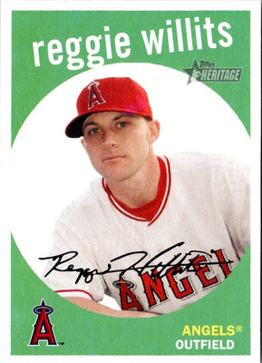 2008 Topps Heritage Reggie Willits #153