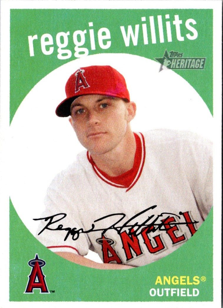 2008 Topps Heritage Reggie Willits