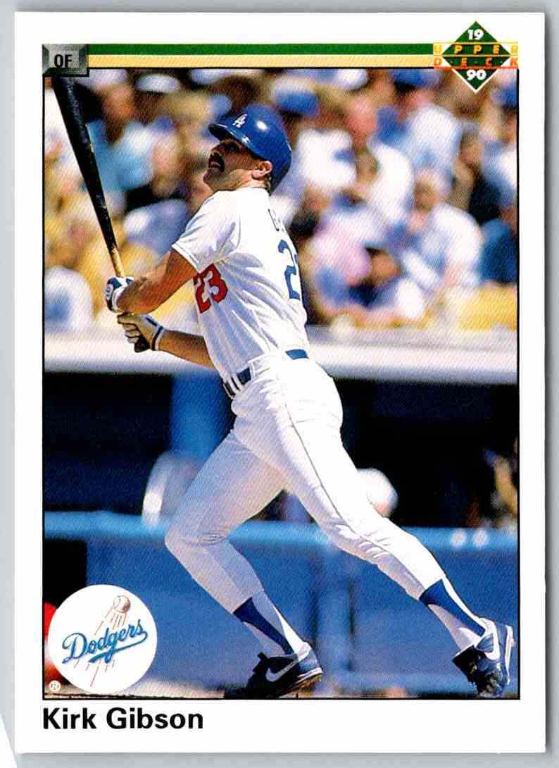 1990 Upper Deck Kirk Gibson