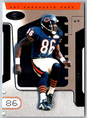 2002 Fleer Hot Prospects Marty Booker #28