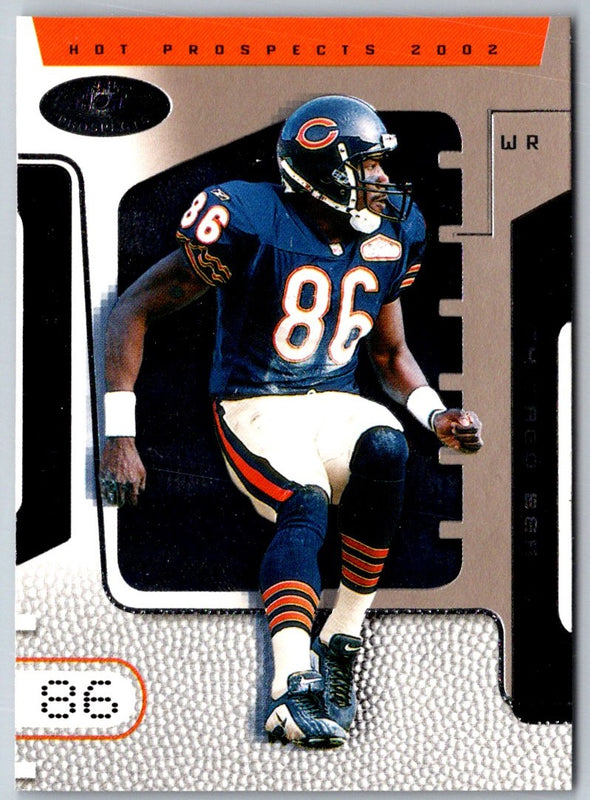 2002 Fleer Hot Prospects Marty Booker #28