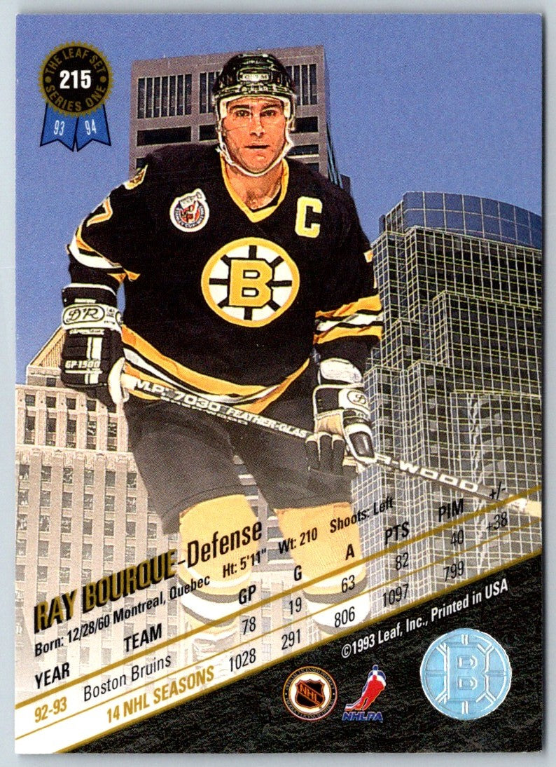 1993 Leaf Ray Bourque