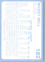 1989 Collegiate Collection North Carolina's Finest Mickey Bell #182