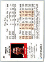 1991 Hoops Hakeem Olajuwon #78