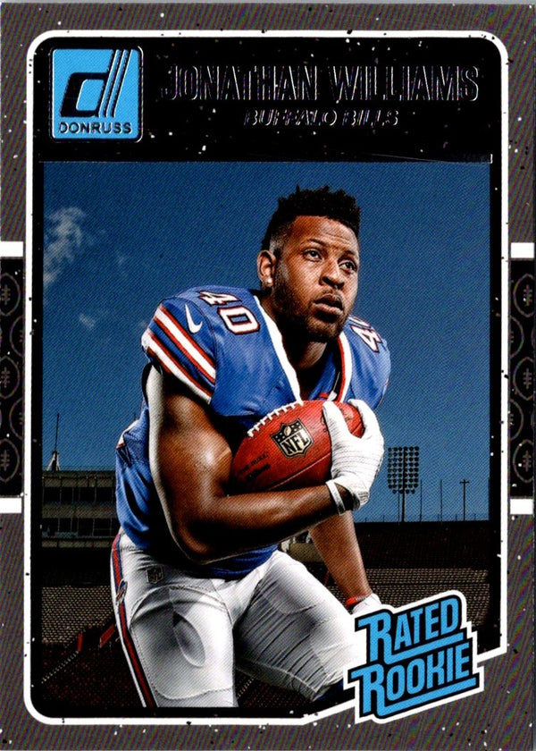 2016 Donruss Jonathan Williams #376 Rookie