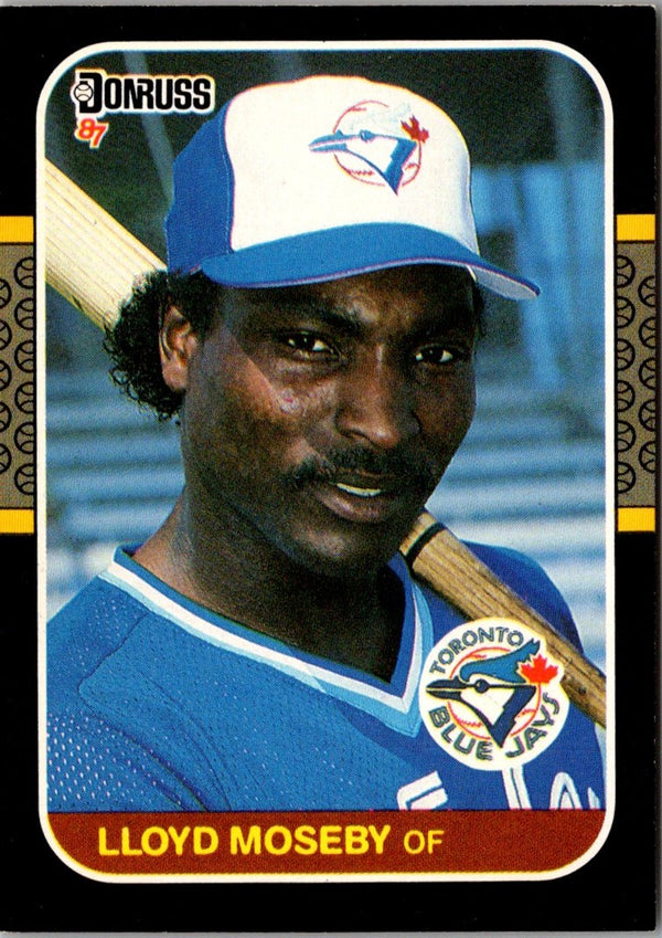 1987 Leaf Lloyd Moseby #105