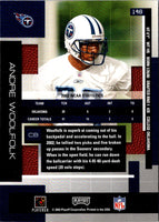 2003 Playoff Absolute Memorabilia Samples Andre Woolfolk #148