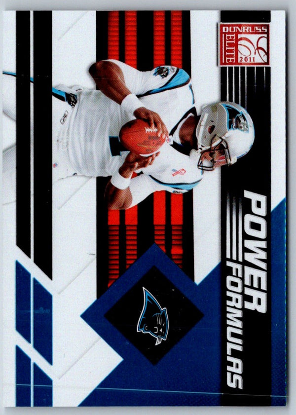 2011 Donruss Elite Power Formulas Gold Cam Newton #27