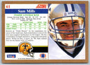 1991 Score Sam Mills