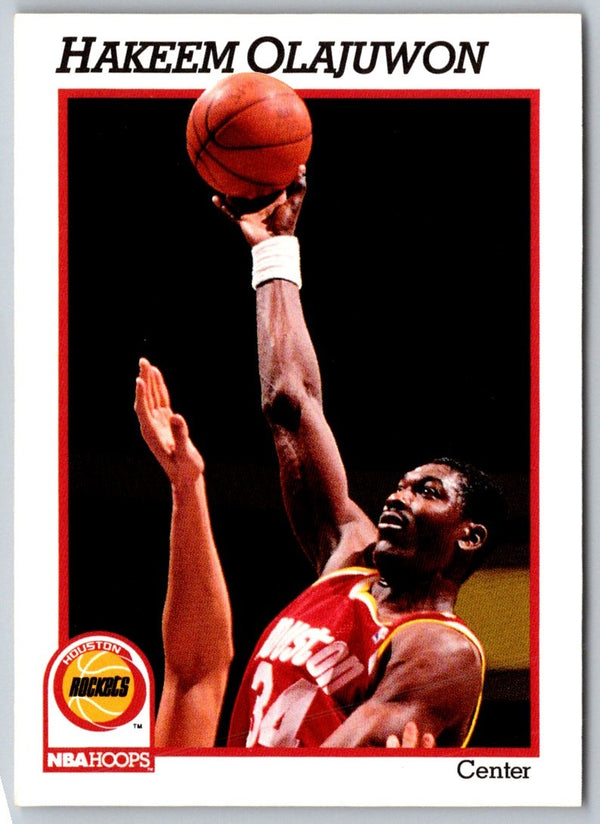 1991 Hoops Hakeem Olajuwon #78