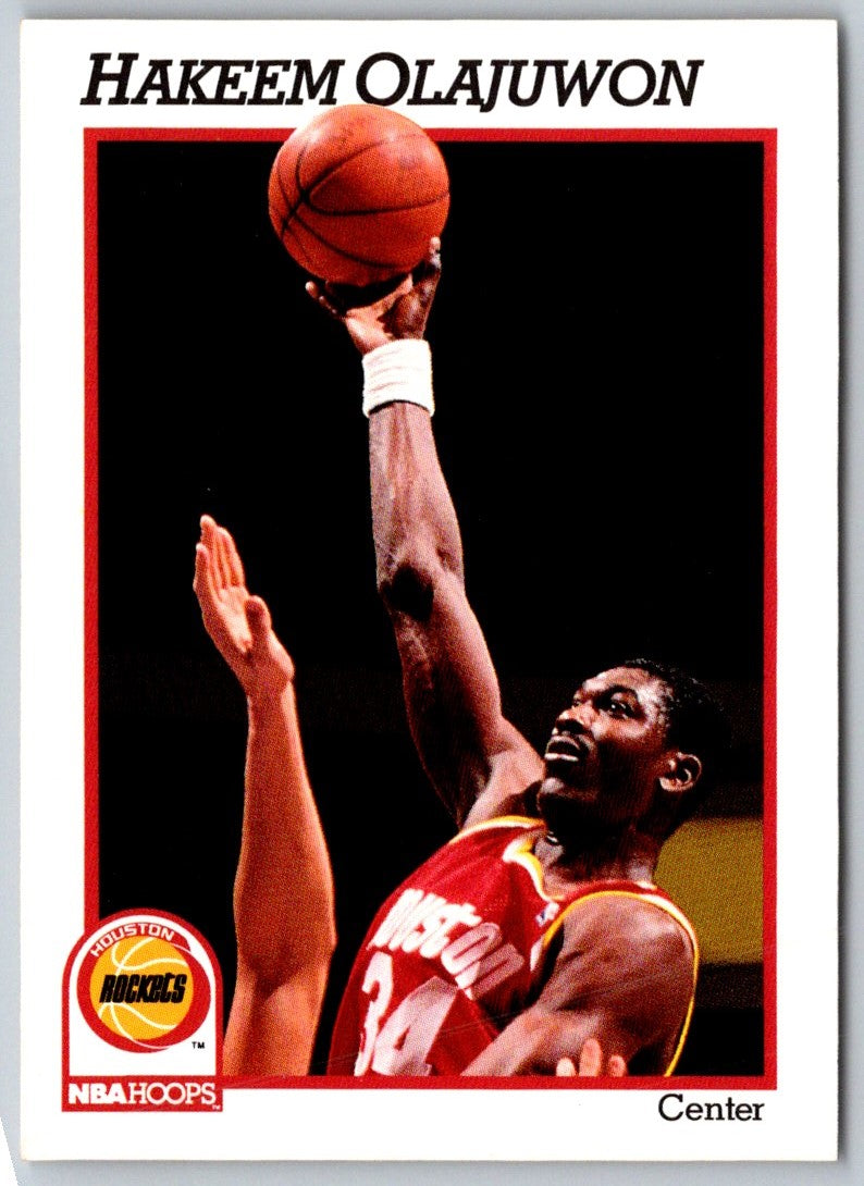 1991 Hoops Hakeem Olajuwon