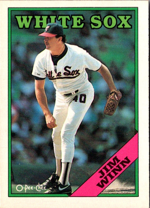 1988 O-Pee-Chee Jim Winn #388