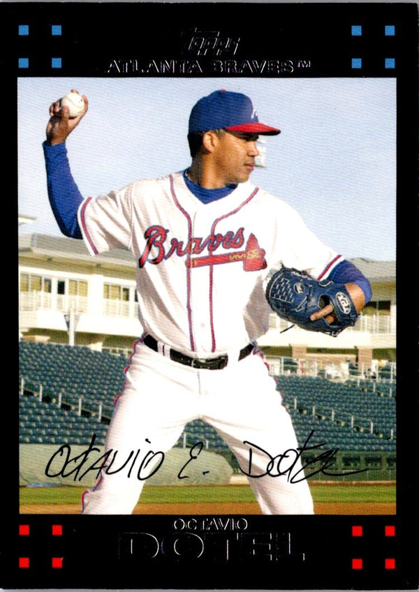 2007 Topps Updates & Highlights Red Back Octavio Dotel #UH313