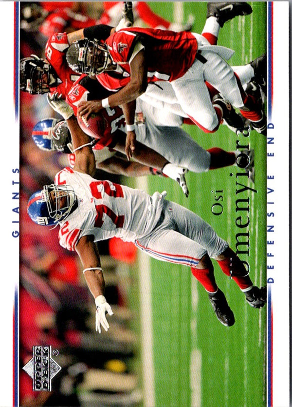 2007 Upper Deck Osi Umenyiora #125