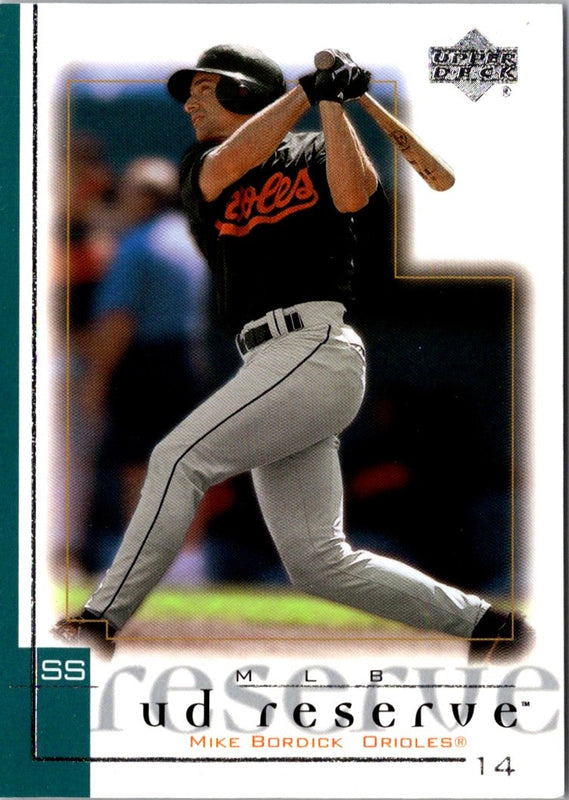 2001 UD Reserve Mike Bordick #40