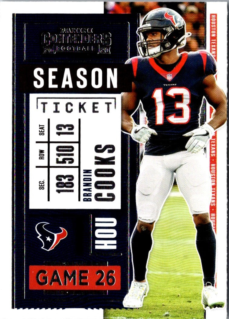 2020 Panini Contenders Brandin Cooks