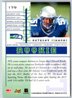 1998 Leaf Rookies And Stars Anthony Simmons #179