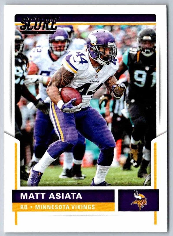 2017 Score Matt Asiata #243
