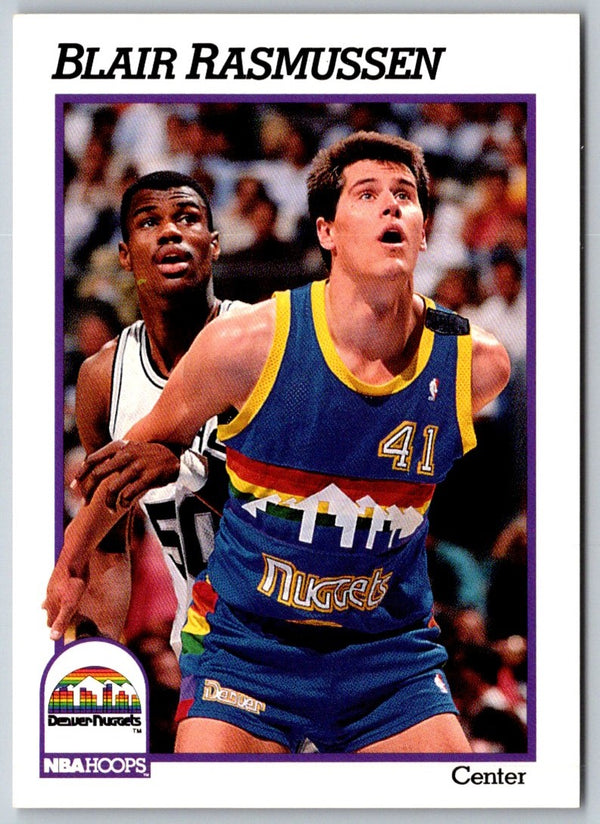 1991 Hoops Blair Rasmussen #55