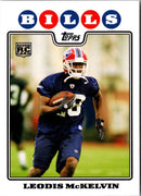 2008 Topps Leodis McKelvin
