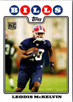2008 Topps Leodis McKelvin #427 Rookie