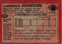 1983 Topps Lawrence Johnson #251 Rookie NM-MT