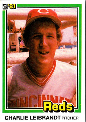 1981 Donruss Charlie Liebrandt #421 Rookie